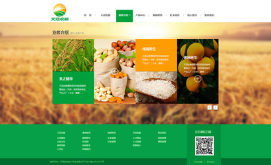 農(nóng)副產(chǎn)品企業(yè)網(wǎng)站 連接傳統(tǒng)與數(shù)字時(shí)代的橋梁